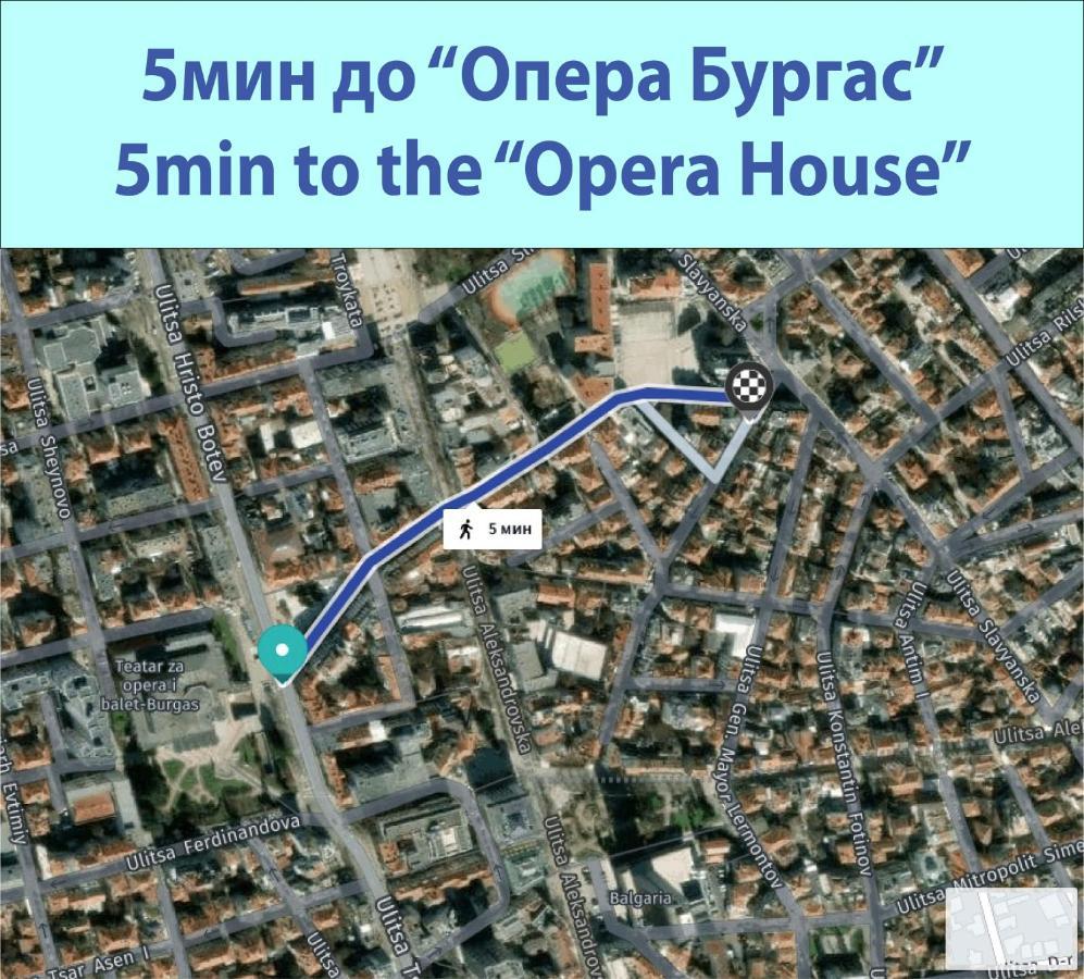 Super Center - Apartment On "Kiril & Metodi" Square Бургас Екстериор снимка